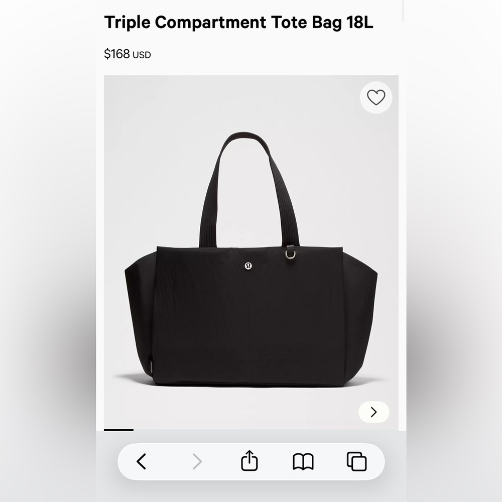 Lululemon Tote Bag